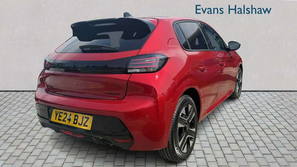 Peugeot 208 1.2 Hybrid 100 Allure E-dsc6 2024 YE24BJZ Red #6
