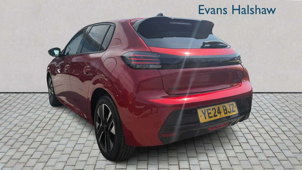 Peugeot 208 1.2 Hybrid 100 Allure E-dsc6 2024 YE24BJZ Red #5