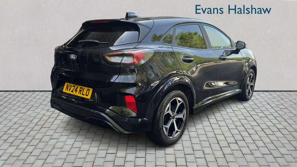 Ford Puma 1.0 Ecoboost Hybrid Mhev St-line 2024 NV24RLO Black #3