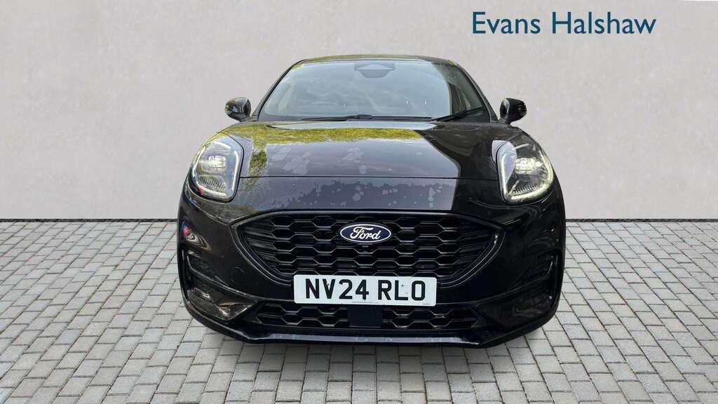 Ford Puma 1.0 Ecoboost Hybrid Mhev St-line 2024 NV24RLO Black #2