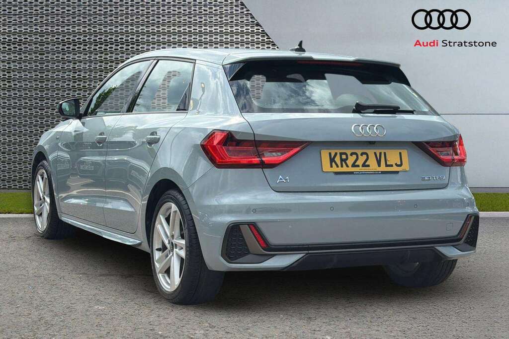 Audi A1 30 Tfsi 110 S Line 2022 KR22VLJ Grey #3