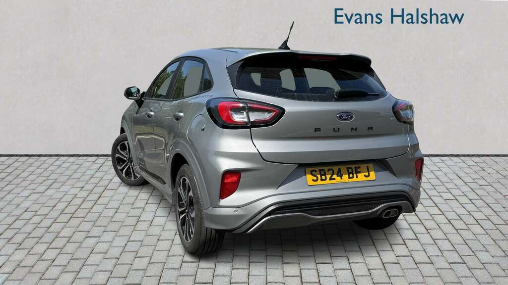 Ford Puma 1.0 Ecoboost Hybrid Mhev St-line Dct 2024 SB24BFJ Silver #2