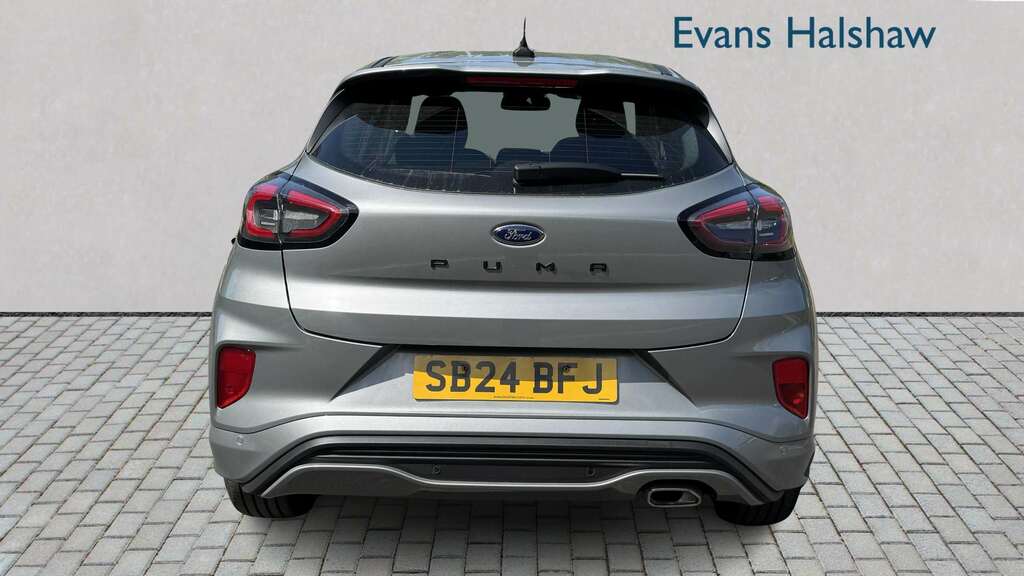 Ford Puma 1.0 Ecoboost Hybrid Mhev St-line Dct 2024 SB24BFJ Silver #5