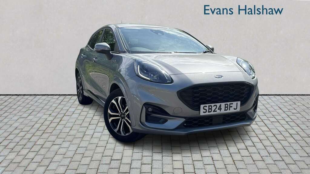 Ford Puma 1.0 Ecoboost Hybrid Mhev St-line Dct 2024 Silver