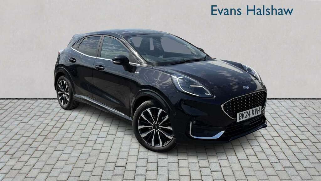 Ford Puma 1.0 Ecoboost Hybrid Mhev 155 St-line Vignale 2 Black