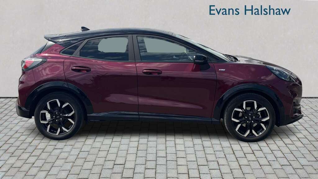 Ford Puma 1.0 Ecoboost Hybrid Mhev Vivid Ruby Ed Dct 202 BC73CPN Red #3