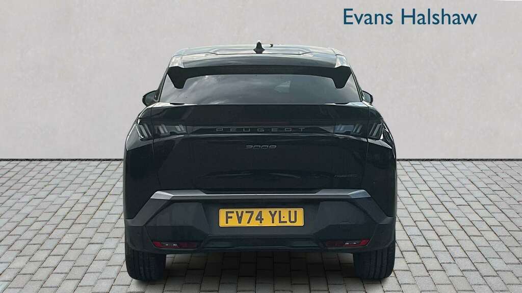Peugeot 3008 1.2 Hybrid 136 Allure E-dsc6 2024 FV74YLU Black #3