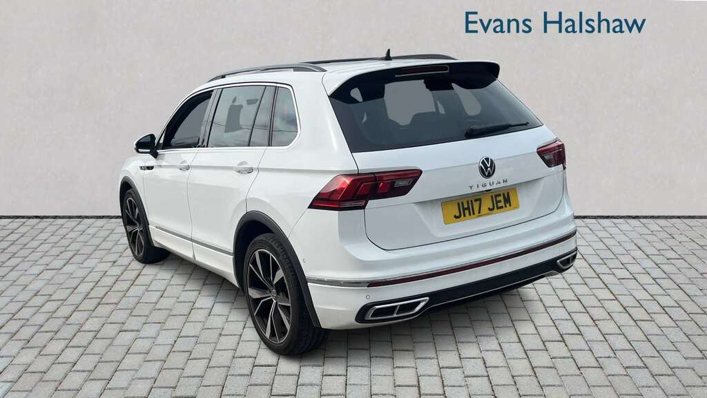 Volkswagen Tiguan 1.5 Tsi 150 R-line Dsg 2023 BT23OZR White #2