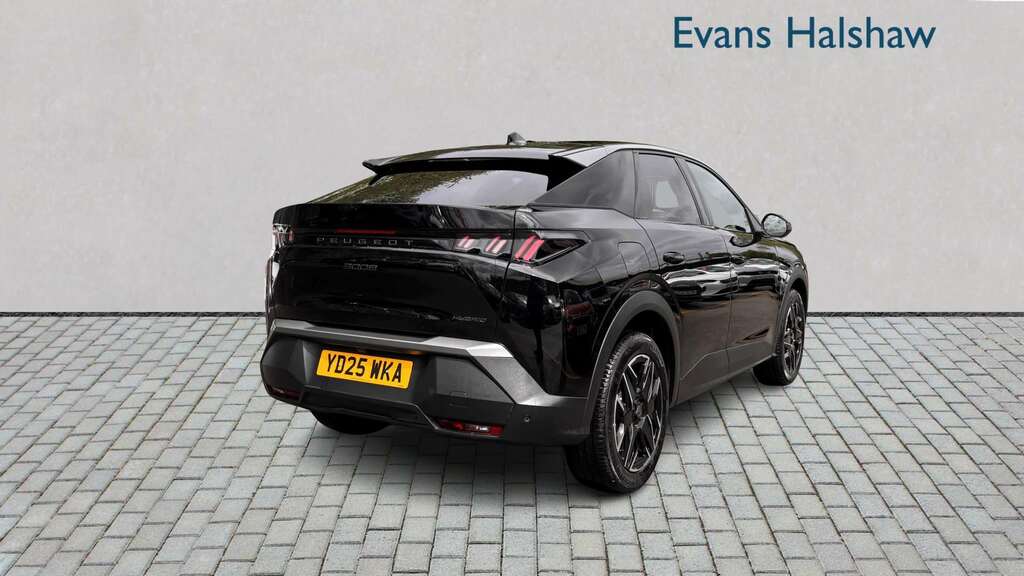 Peugeot 3008 1.2 Hybrid 136 Allure E-dsc6 2025 YD25WKA Black #4