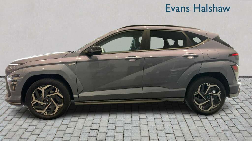 Hyundai Kona 1.6 Hybrid 129 N Line Dct 2026 FL26ZHF Blue #3