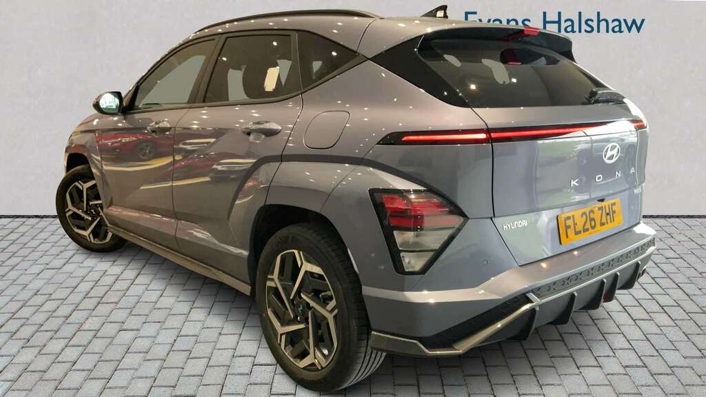 Hyundai Kona 1.6 Hybrid 129 N Line Dct 2026 FL26ZHF Blue #2