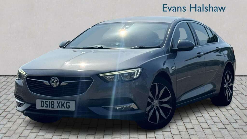 Vauxhall Insignia 1.5T Tech Line Nav 2018 DS18XKG Grey #2