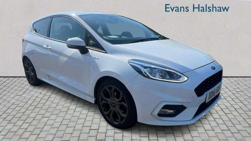 Ford Fiesta 1.0 Ecoboost 125 St-line 2018 White