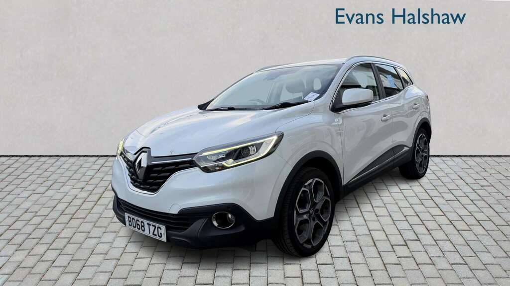 Renault Kadjar 1.3 Tce Dynamique S Nav 2018 BD68TZG White #5