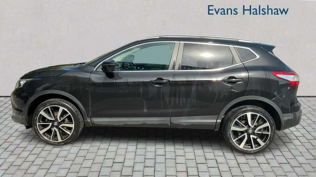 Nissan Qashqai 1.6 Dci Tekna Non-panoramic 2017 VN17KGY Black #3