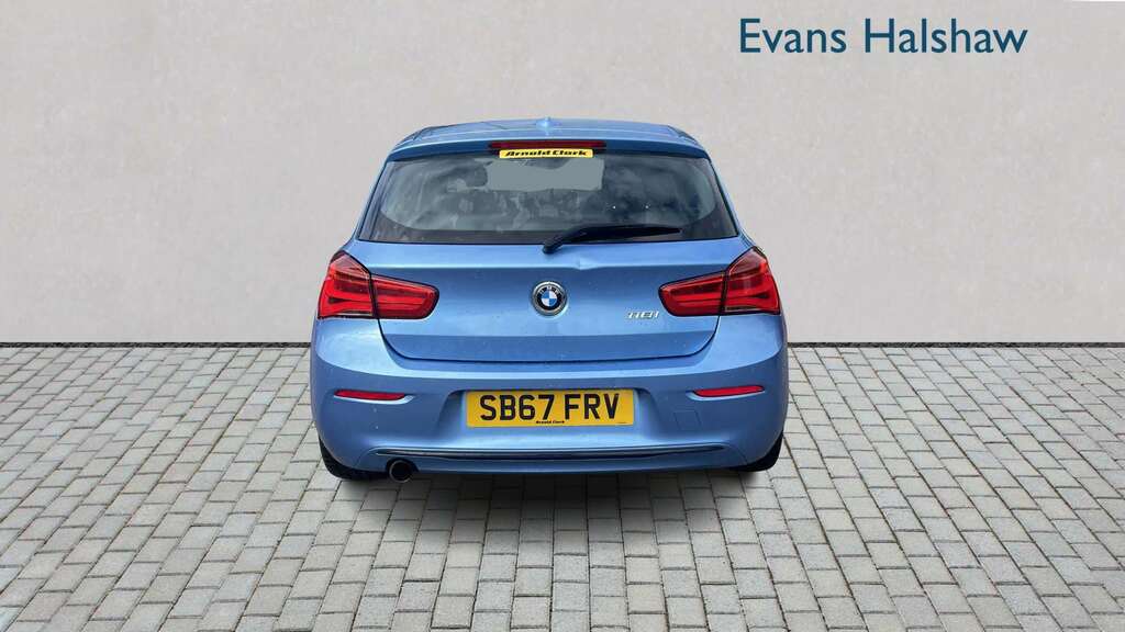 BMW 1 Series 118I 1.5 Sport Nav 2017 SB67FRV Blue #3