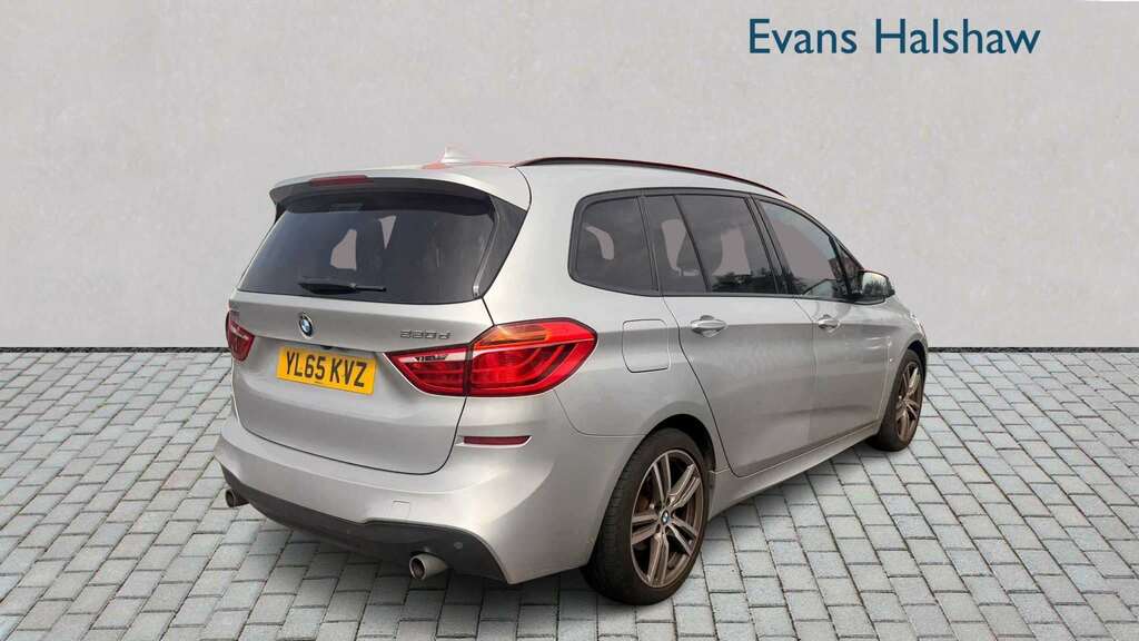 BMW 2 Series 220D Xdrive M Sport Step 2016 YL65KVZ Silver #4