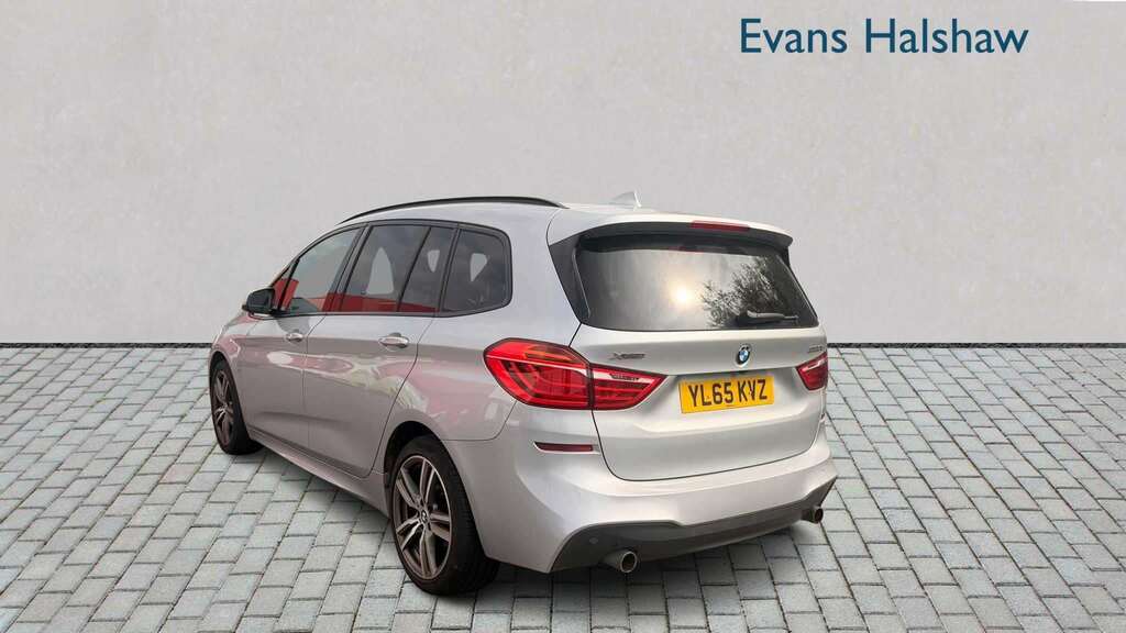 BMW 2 Series 220D Xdrive M Sport Step 2016 YL65KVZ Silver #3