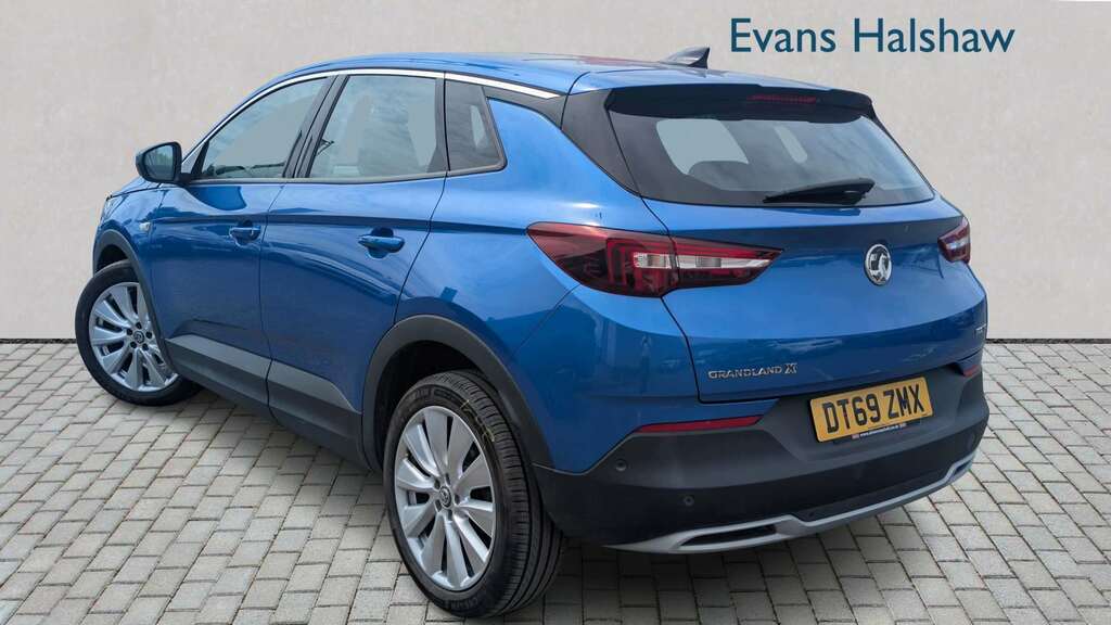 Vauxhall Grandland X 1.2 Turbo Elite Nav 2020 DT69ZMX Blue #2