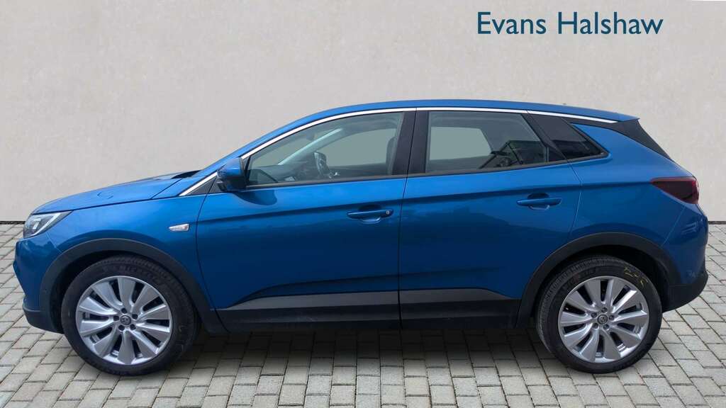 Vauxhall Grandland X 1.2 Turbo Elite Nav 2020 DT69ZMX Blue #3