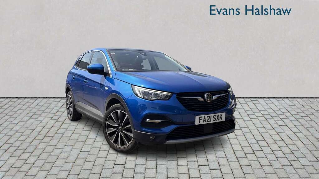 Vauxhall Grandland X 1.2 Turbo Elite Nav 2021 Blue
