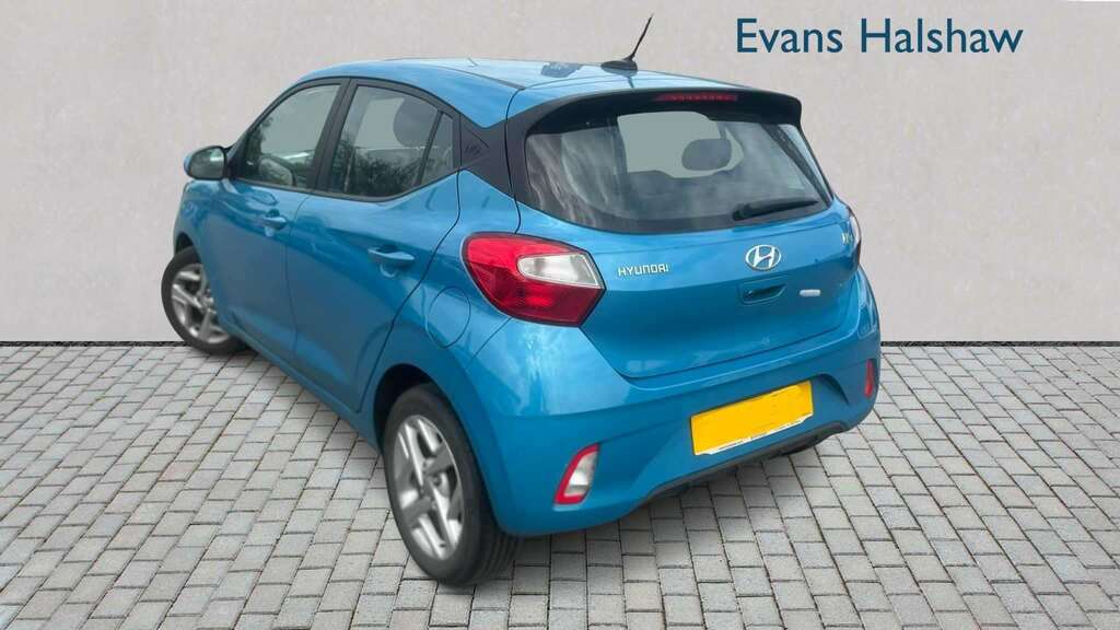 Hyundai I10 1.0 Mpi Se Connect 2022 YW72KKT Blue #2