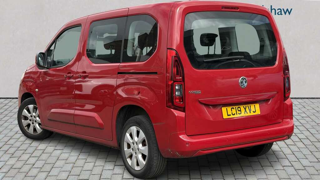 Vauxhall Combo Life 1.2 Turbo Energy 7 Seat 2019 LC19XVJ Red #2
