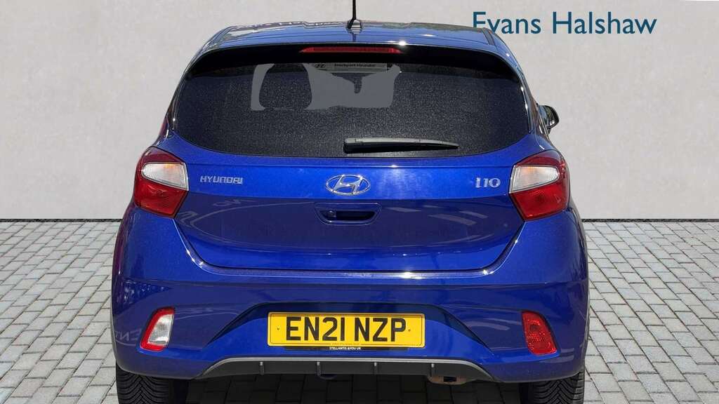 Hyundai I10 1.2 Mpi Premium 2021 EN21NZP Blue #4