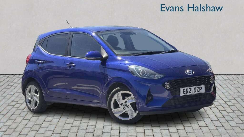 Hyundai I10 1.2 Mpi Premium 2021 Blue
