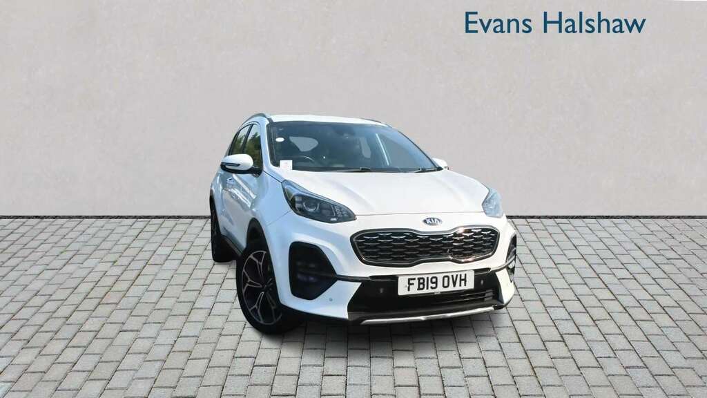 Kia Sportage 1.6 Crdi Isg Gt-line Dct Awd 2019 White
