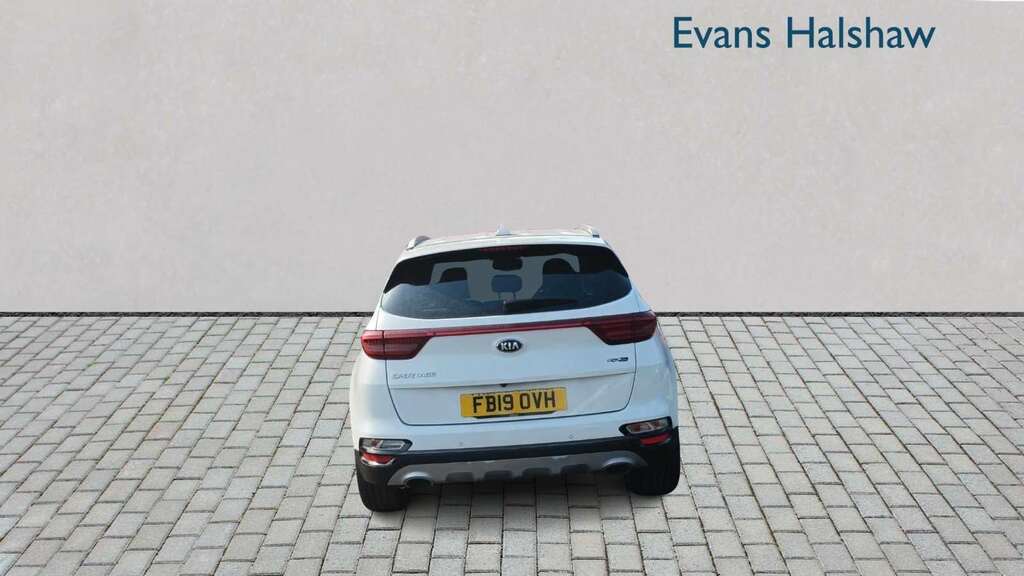 Kia Sportage 1.6 Crdi Isg Gt-line Dct Awd 2019 FB19OVH White #4