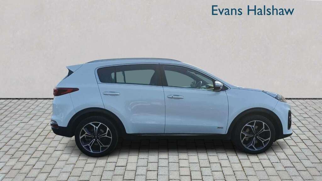 Kia Sportage 1.6 Crdi Isg Gt-line Dct Awd 2019 FB19OVH White #3