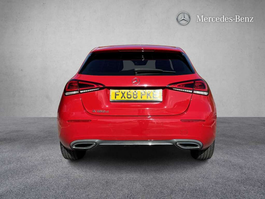 Mercedes-Benz A Class A180d Sport Premium Plus 2018 FX68PKE Red #5