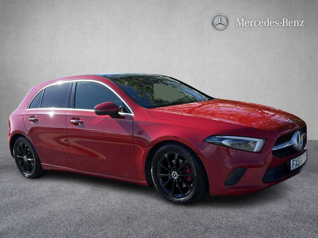Mercedes-Benz A Class A180d Sport Premium Plus 2018 Red