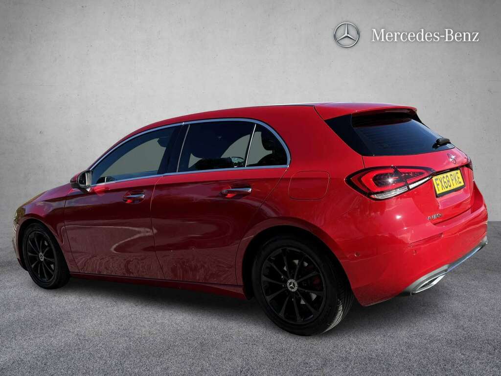 Mercedes-Benz A Class A180d Sport Premium Plus 2018 FX68PKE Red #2