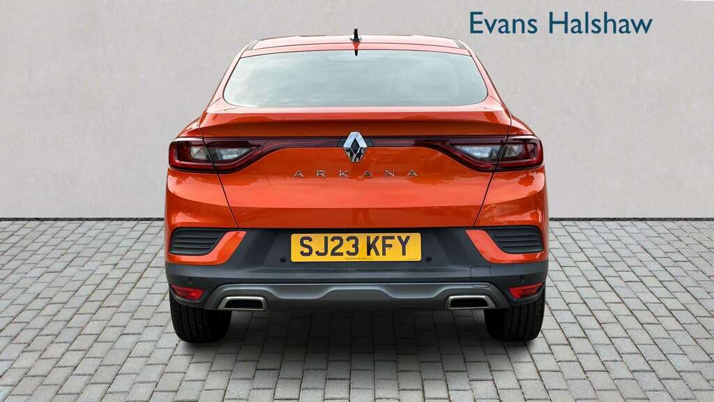 Renault Arkana 1.3 Mild Hybrid 140 R.s. Line Edc 2023 SJ23KFY Orange #4