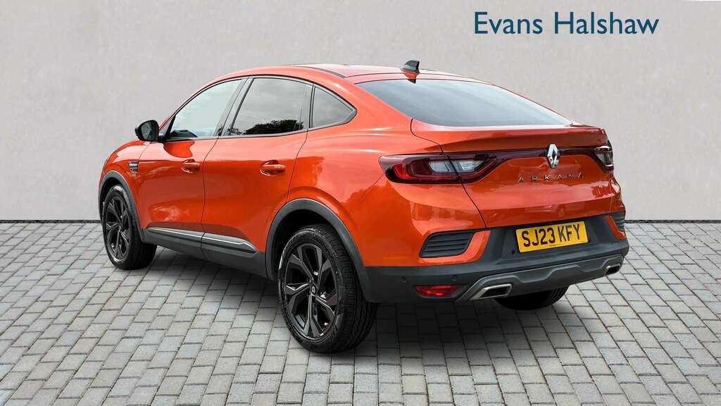 Renault Arkana 1.3 Mild Hybrid 140 R.s. Line Edc 2023 SJ23KFY Orange #3