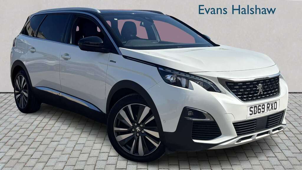 Peugeot 5008 1.5 Bluehdi Gt Line Premium Eat8 2019 White
