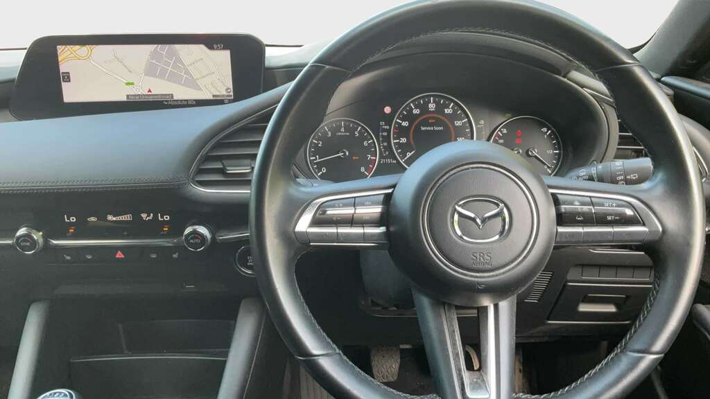 Mazda 3 2.0 E-skyactiv G Mhev Sport Lux 2021 FP71EOF Silver #4