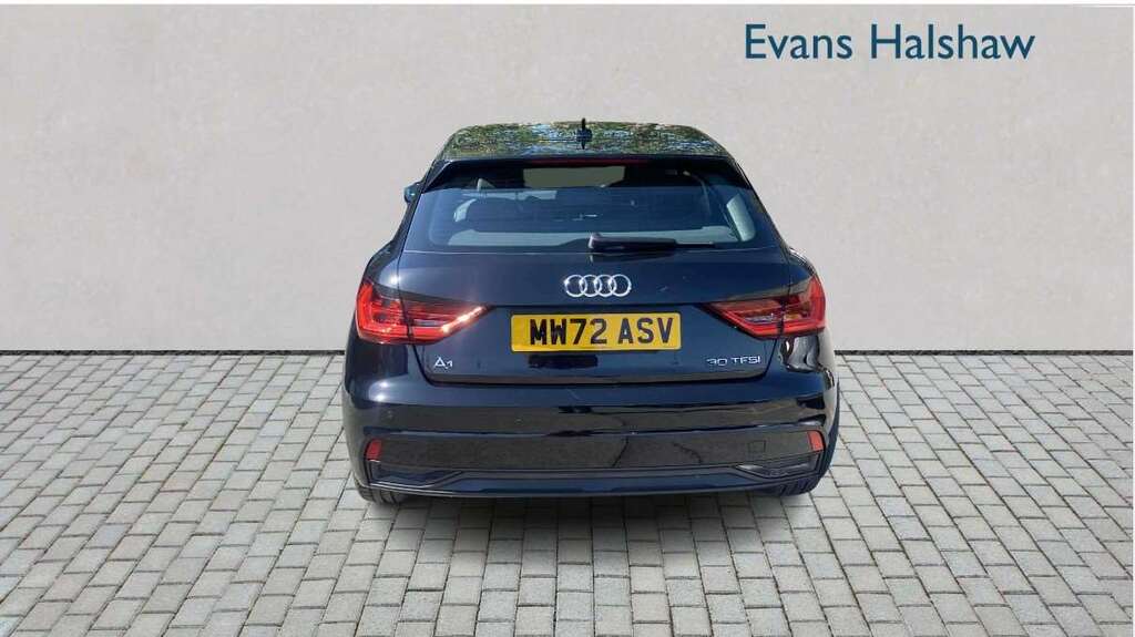 Audi A1 30 Tfsi 110 Sport 2022 MW72ASV Black #3
