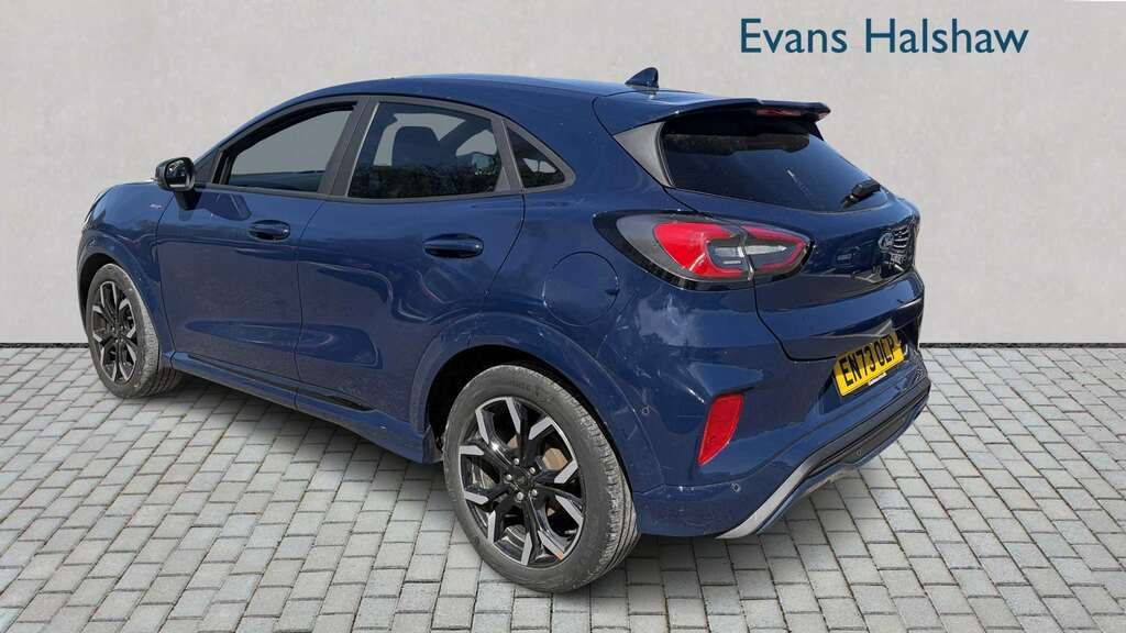 Ford Puma 1.0 Ecoboost Hybrid Mhev St-line X Dct 2024 EN73OLP Blue #5