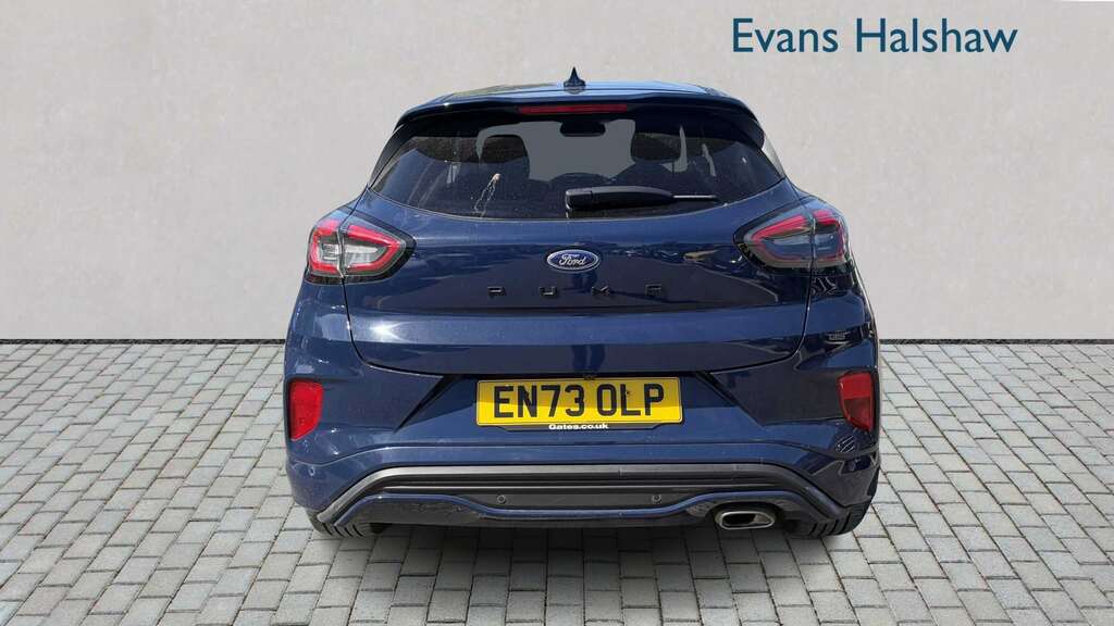 Ford Puma 1.0 Ecoboost Hybrid Mhev St-line X Dct 2024 EN73OLP Blue #4