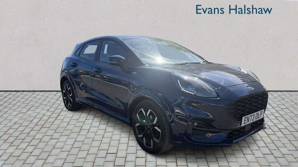 Ford Puma 1.0 Ecoboost Hybrid Mhev St-line X Dct 2024 Blue