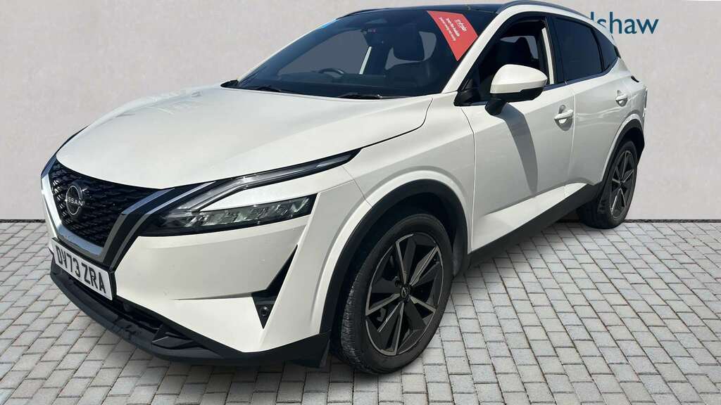 Nissan Qashqai 1.3 Dig-t Mh Tekna 2024 DV73ZRA White #4