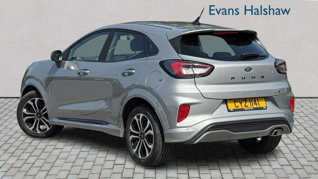 Ford Puma 1.0 Ecoboost Hybrid Mhev St-line Dct 2023 CYZ1141 Silver #2
