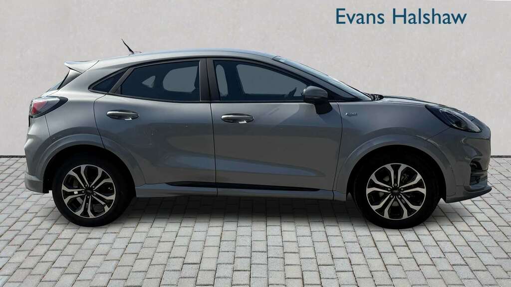 Ford Puma 1.0 Ecoboost Hybrid Mhev St-line Dct 2023 CYZ1141 Silver #3