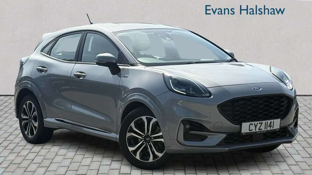 Ford Puma 1.0 Ecoboost Hybrid Mhev St-line Dct 2023 Silver