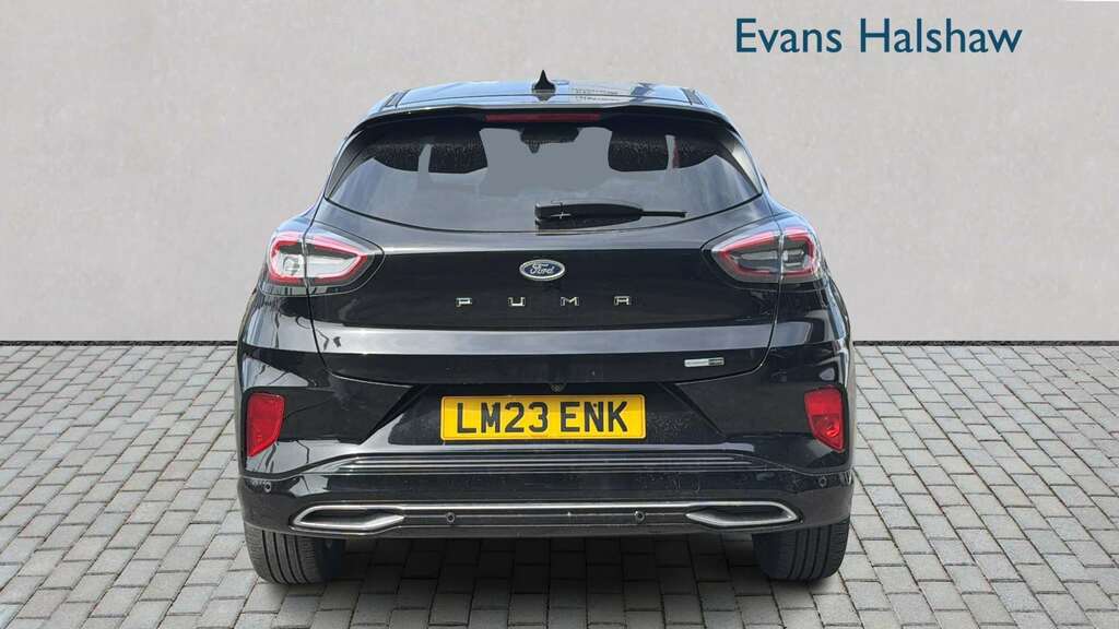 Ford Puma 1.0 Ecoboost Hybr Mhev 155 St-line Vignale Dct LM23ENK Black #5