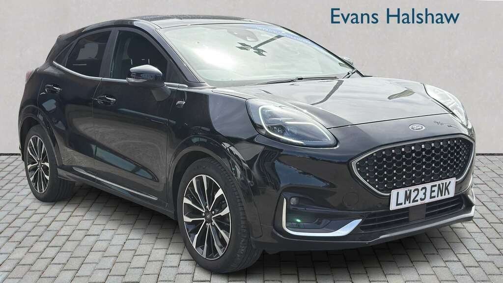Ford Puma 1.0 Ecoboost Hybr Mhev 155 St-line Vignale Dct Black