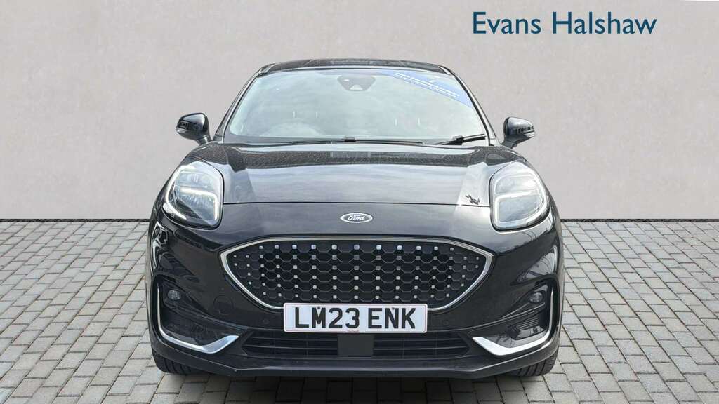 Ford Puma 1.0 Ecoboost Hybr Mhev 155 St-line Vignale Dct LM23ENK Black #4